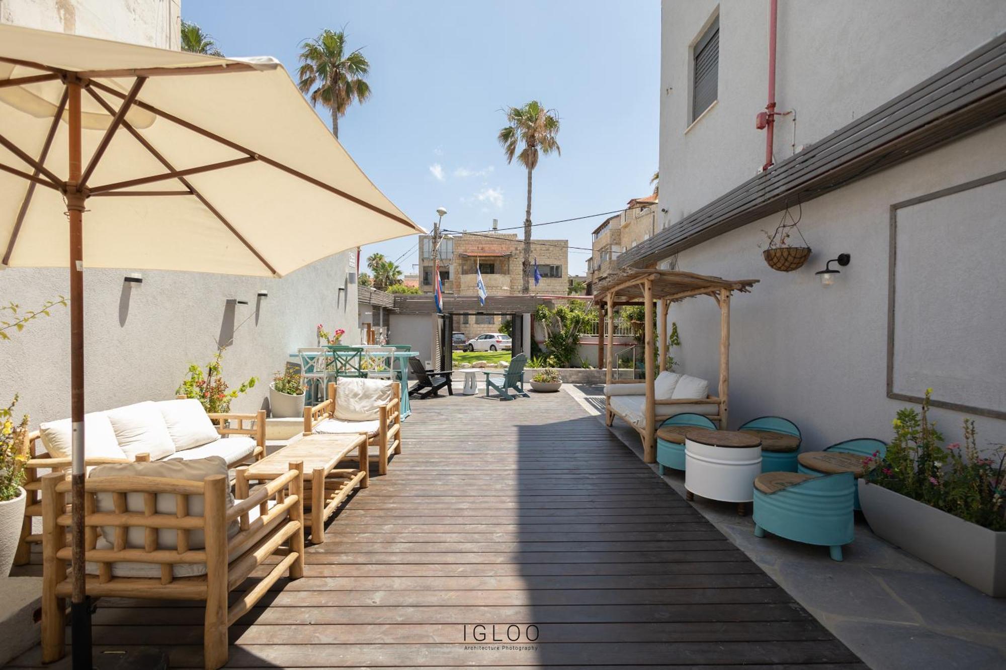 Domus Bat Galim Hotel Haifa Bagian luar foto
